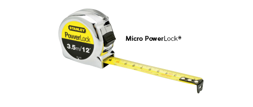 ตลับเมตร stanley micro powerlock